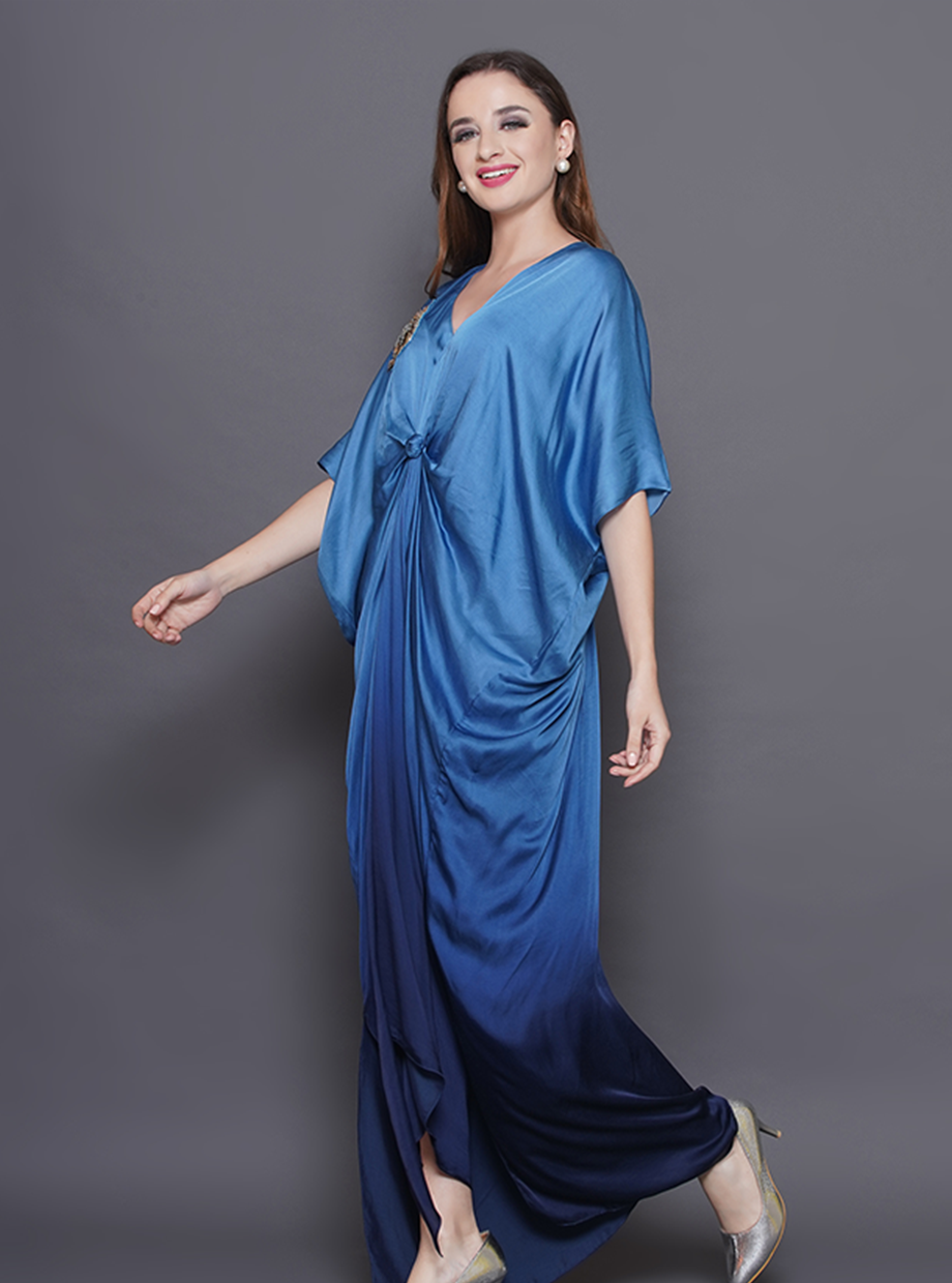 SO-FLO DRESS – BLUE