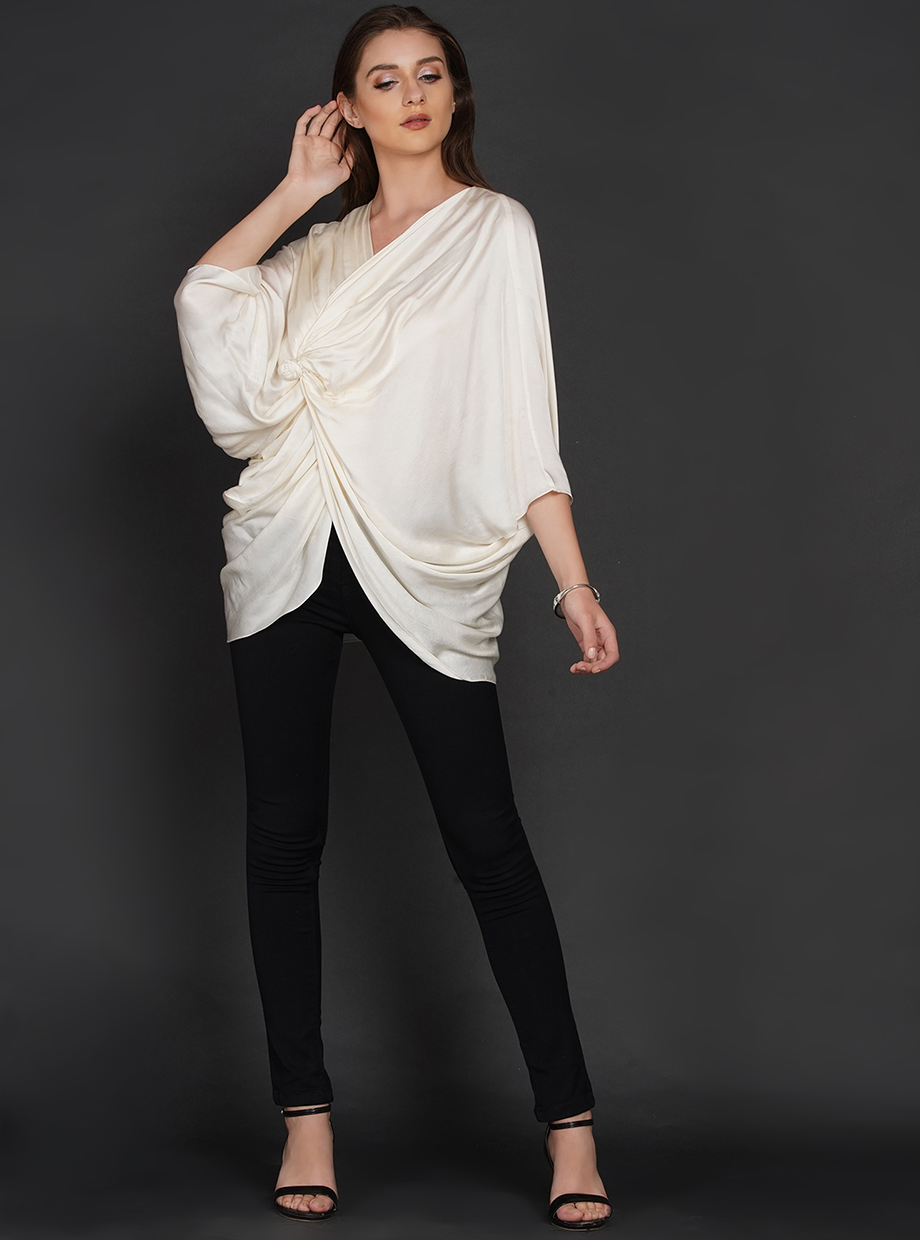 KNOTTED TOP (KT) – OFF WHITE