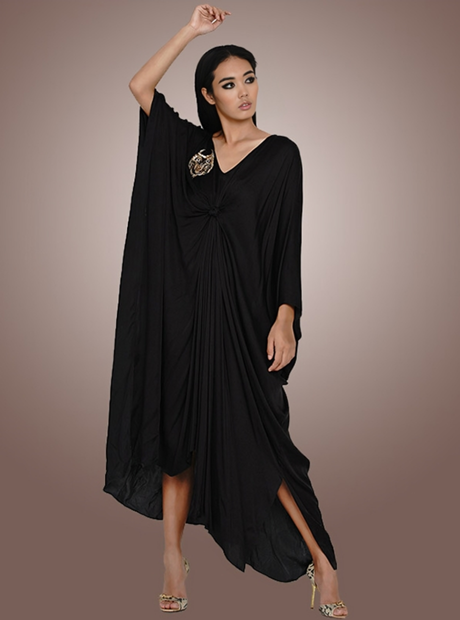 SO-FLO DRESS (BLACK)