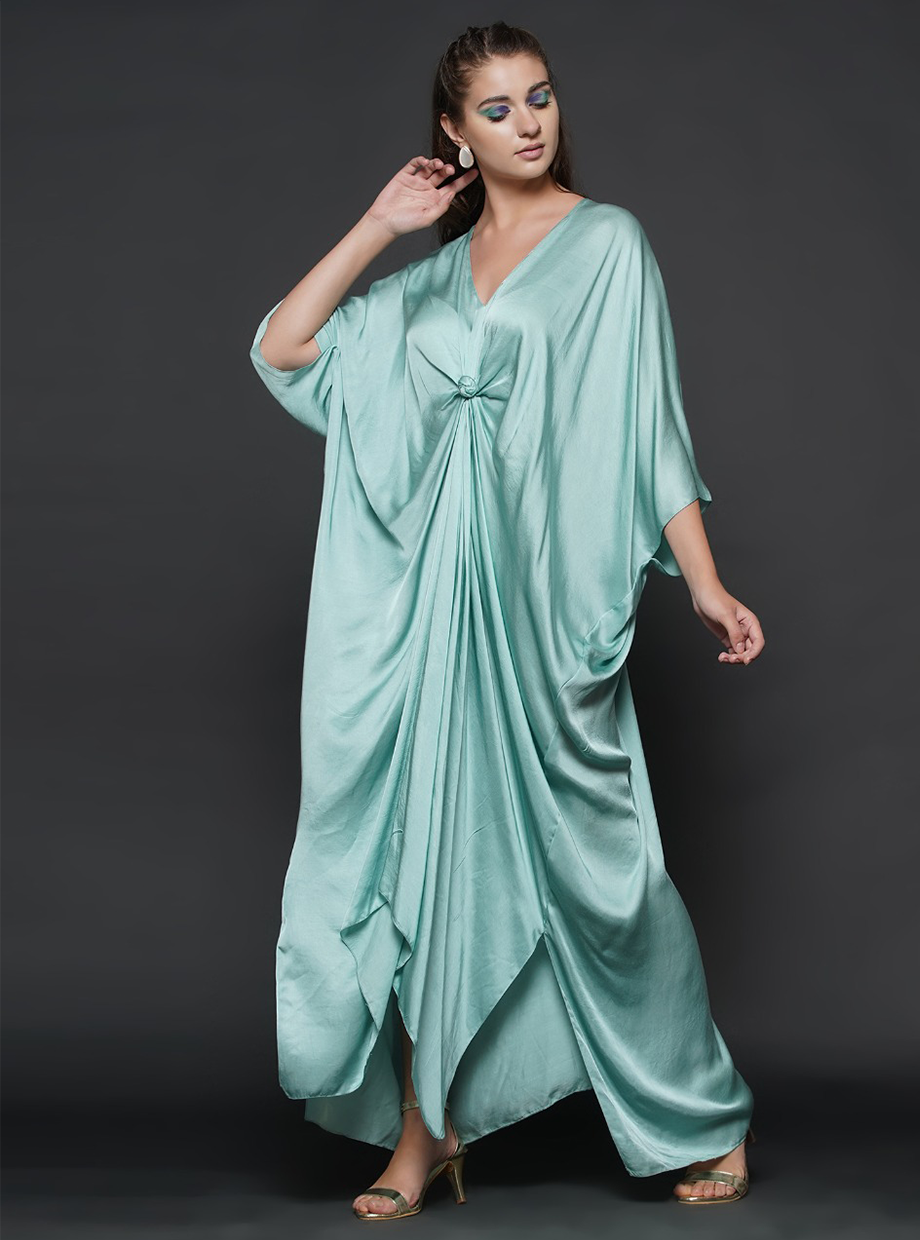 SO-FLO DRESS ( SEA BLUE)