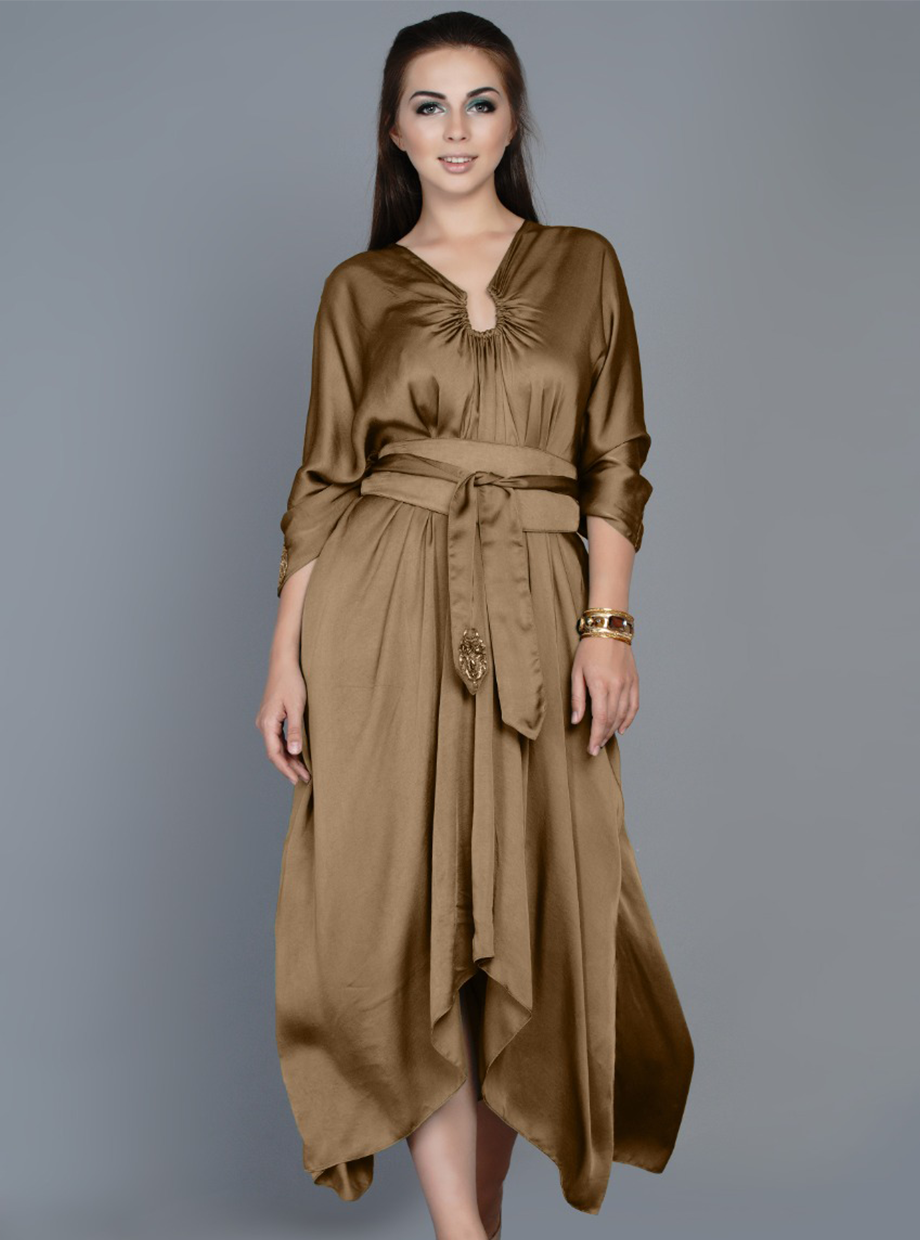 MAI-TEE DRESS (MTD+OB) TAUPE