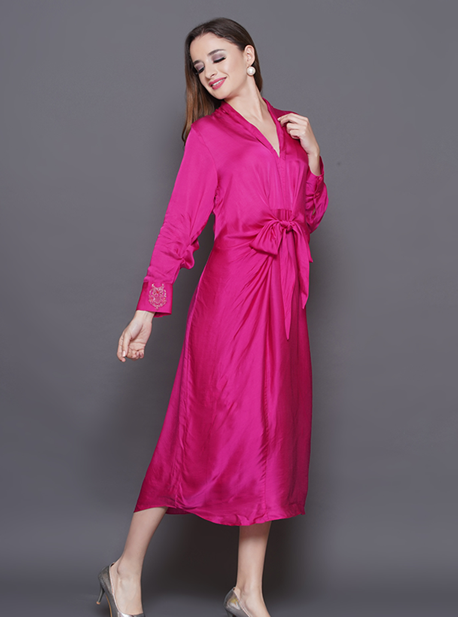 KNOT THESE DRESS – PINK