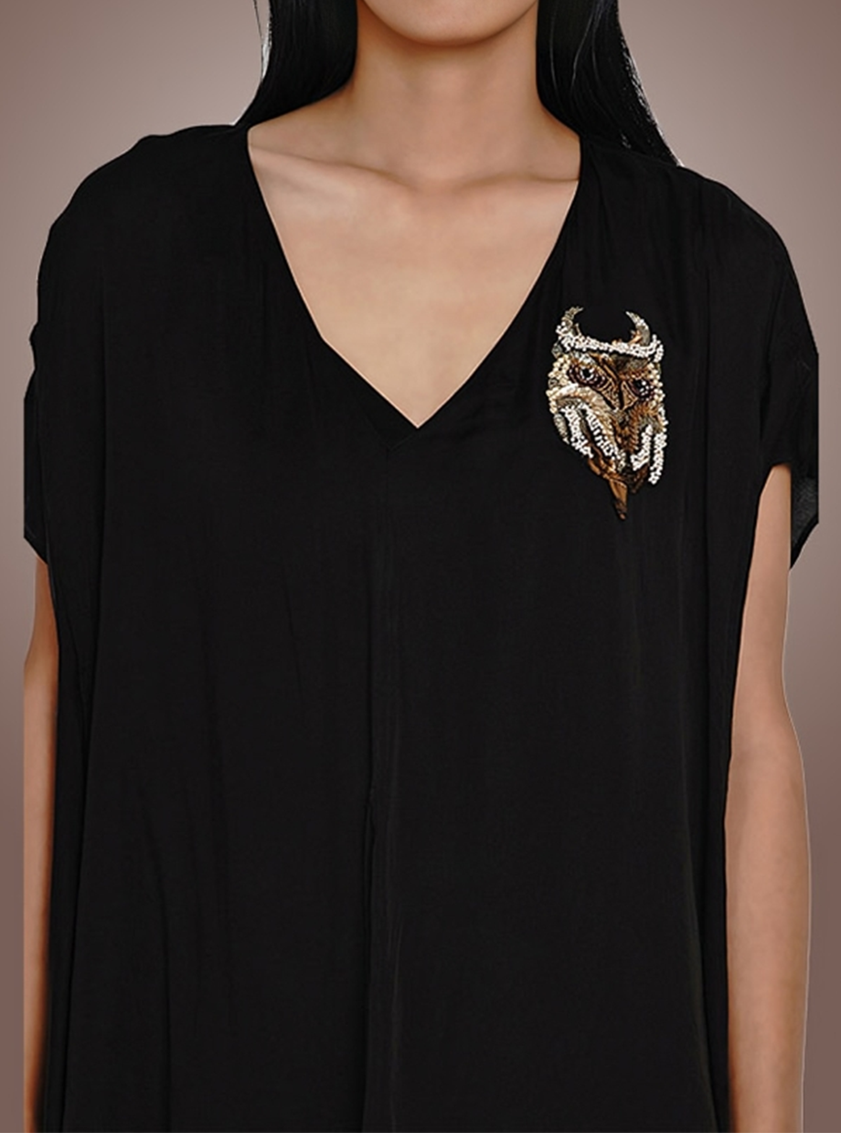 NOT-KNOT TOP (BLACK)