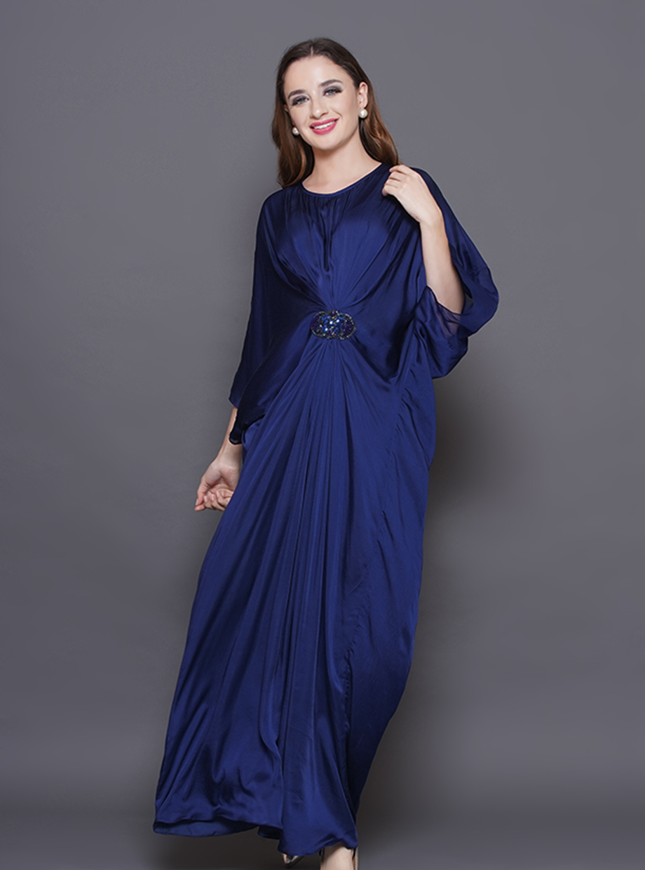 HEIRESS DRESS – BLUE