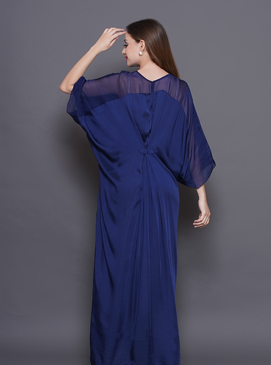 HEIRESS DRESS – BLUE