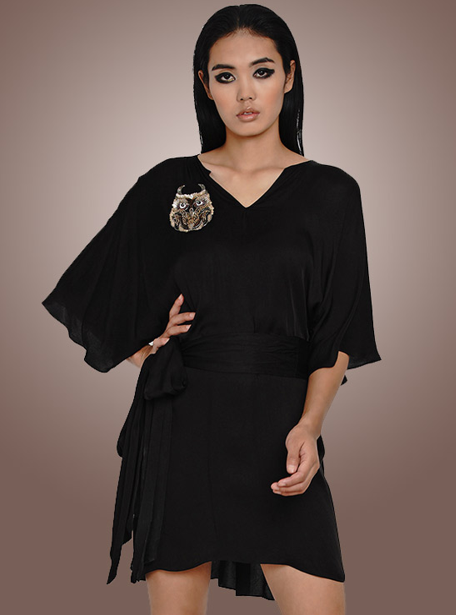 TWO-NITE DRESS (BLACK)