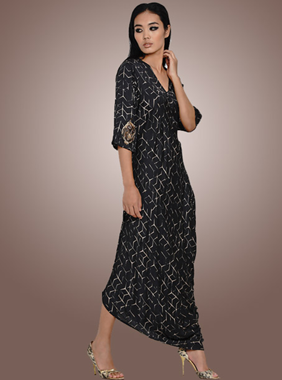 SO-FLO DRESS (IKAT)