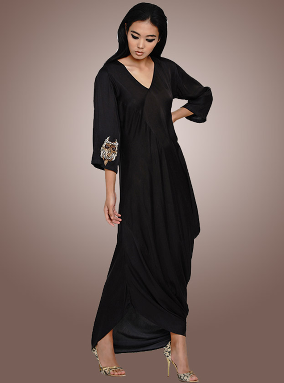 TWO-DAY DRESS (BLACK)