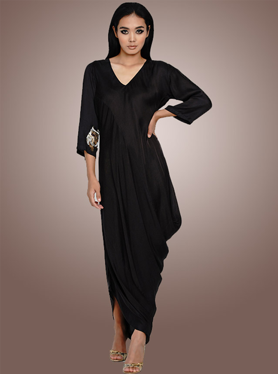 TWO-DAY DRESS (BLACK)