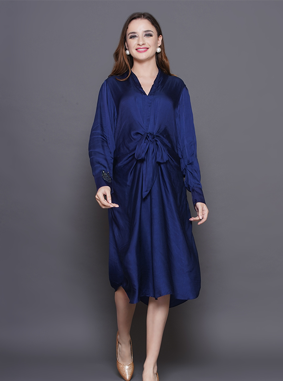 KNOT THESE DRESS – BLUE