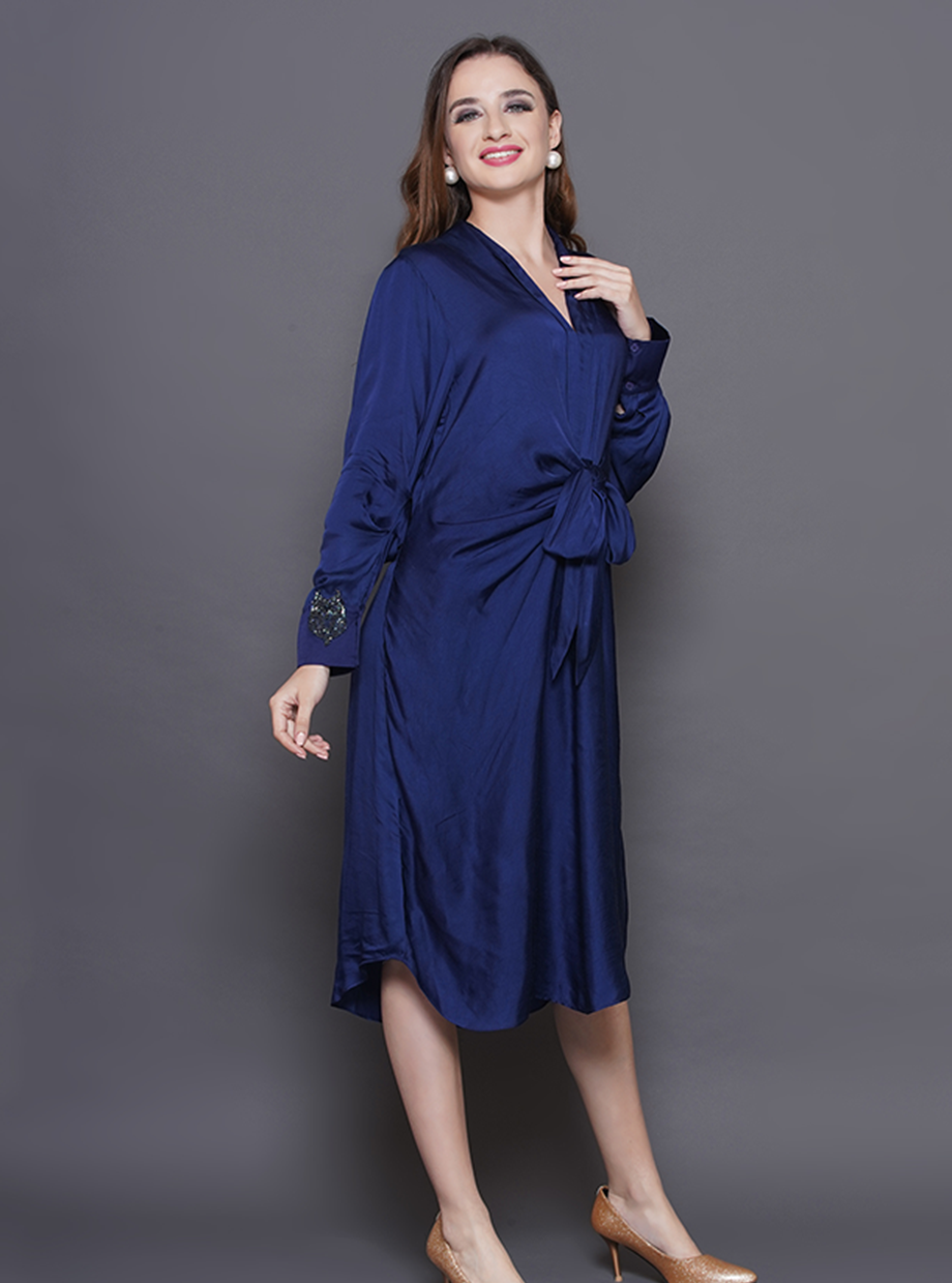 KNOT THESE DRESS – BLUE