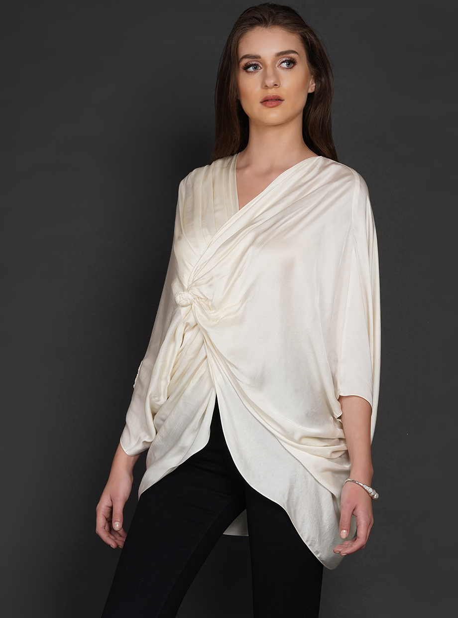 KNOTTED TOP (KT) – OFF WHITE