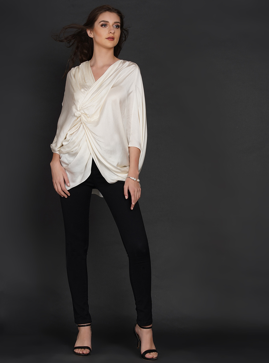 KNOTTED TOP (KT) – OFF WHITE