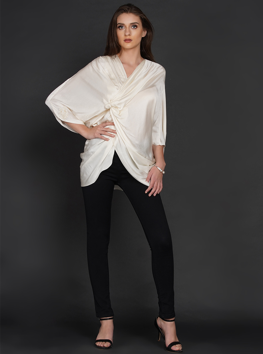 KNOTTED TOP (KT) – OFF WHITE