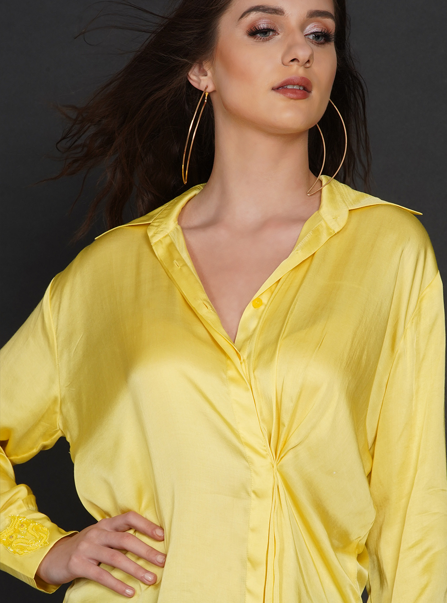 SIDE WAYS SHIRT (SWS) – YELLOW