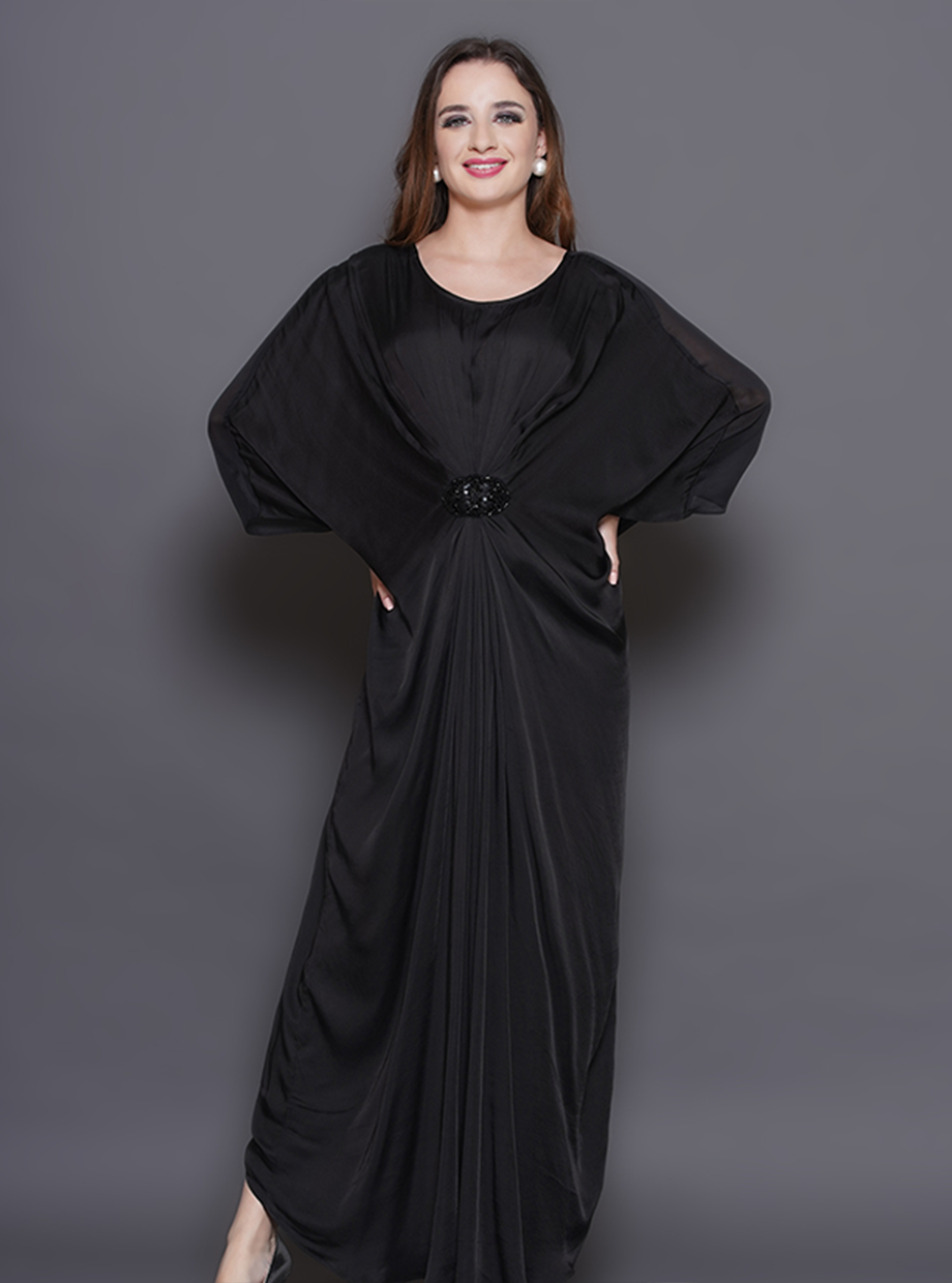 HEIRESS DRESS – BLACK