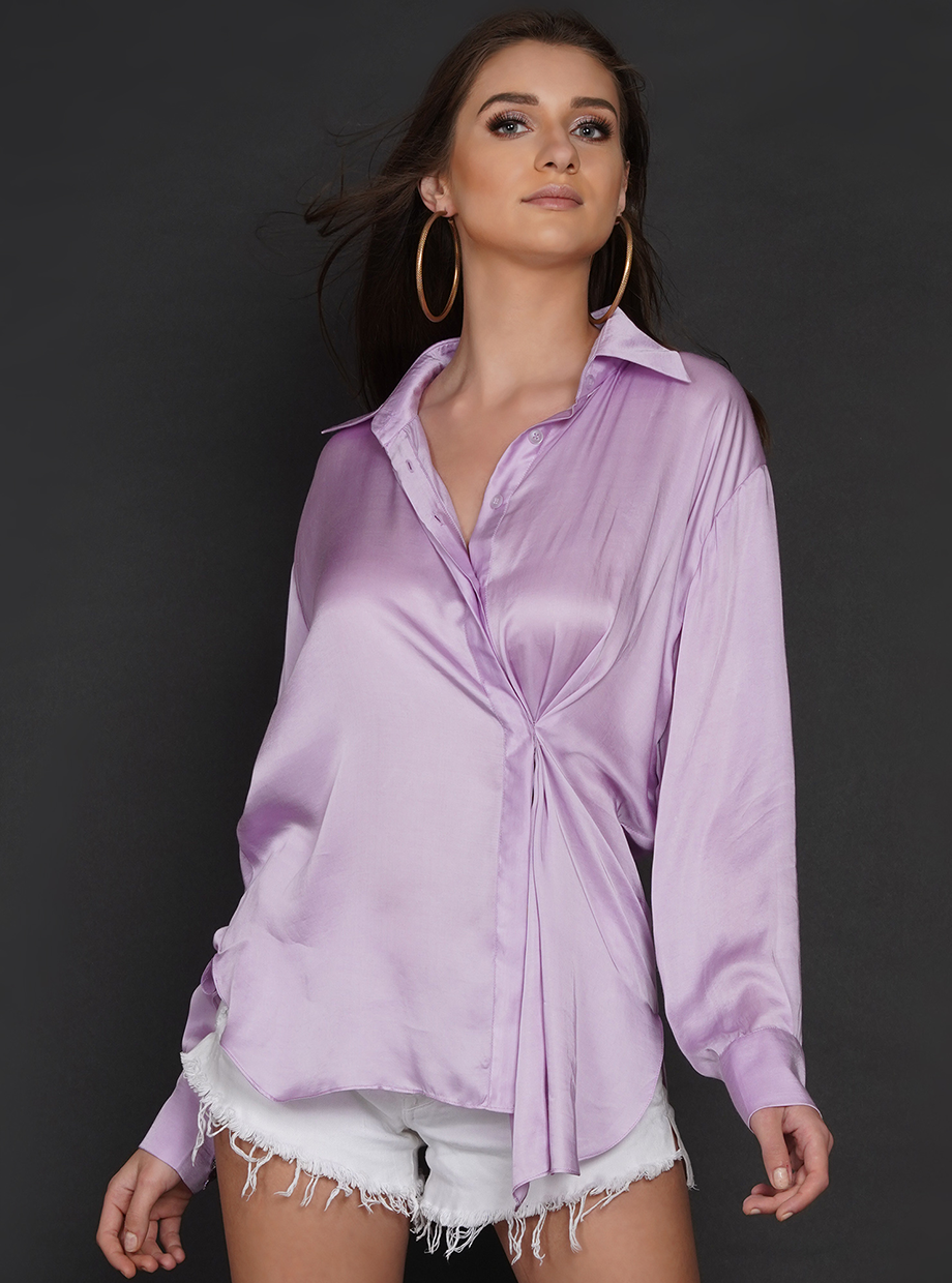 SIDE WAYS SHIRT (SWS) – LILAC