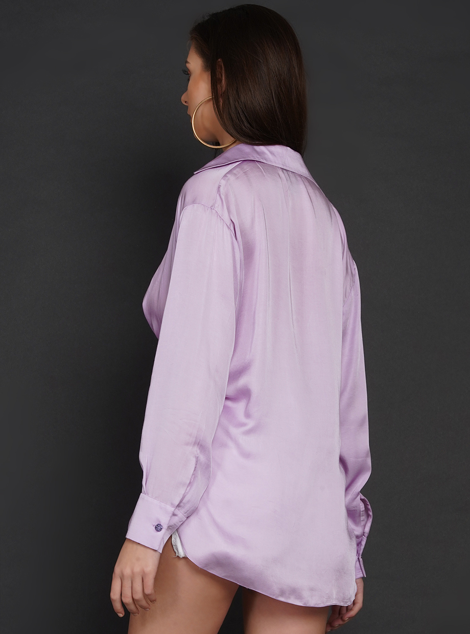 SIDE WAYS SHIRT (SWS) – LILAC